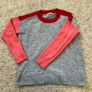 Loft colorblock sweater